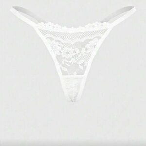 Elegant White Lace Panties